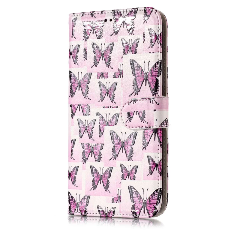 Varnish 3D Relief Flip Leather Wallet Phone Silicone Soft Case Cover Shell Coque Fundas Stand for Motorola C Plus G5 | Мобильные