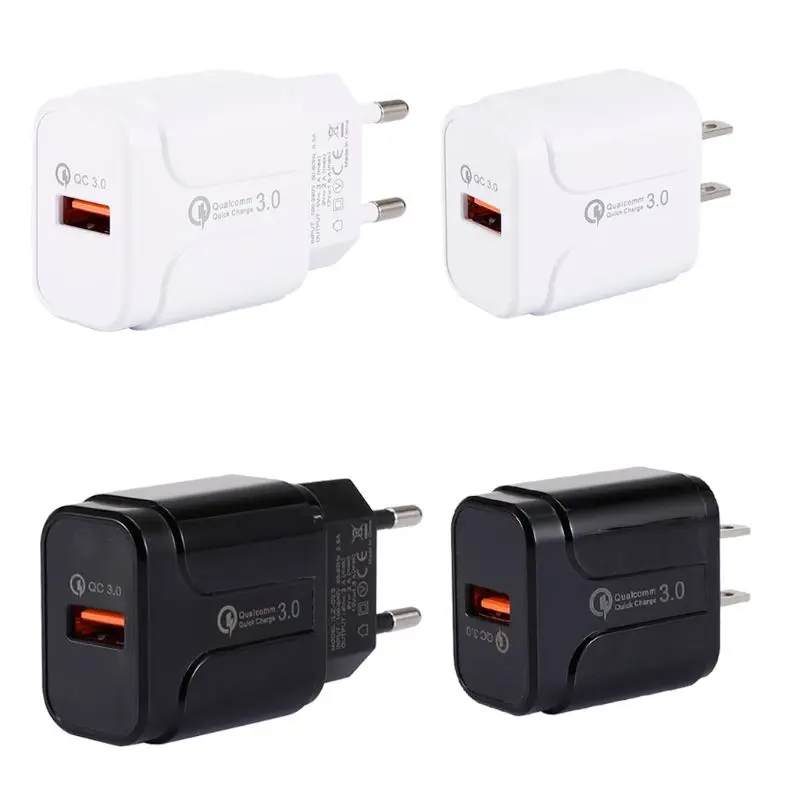 18 Вт Быстрая зарядка 3 0 USB настенное зарядное устройство Зарядка адаптер для Sony LG