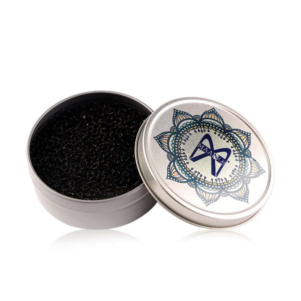 Профессиональная и удобная коробка для чистки кистей макияжа чистящий