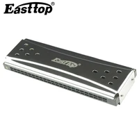 east top harmonica tremolo diatonic 10 24 holes mouth organ instrumento blues harp both side key c g musical instruments easttop