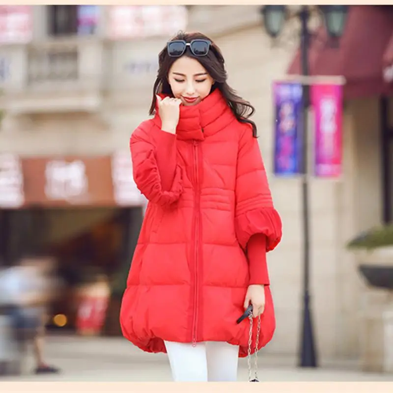 

Hitz Winter Women Jacket 4 Colors Pop Sale Nice Plus Size S-2XL Cloak Parka Female Padded Jacket Cotton Down Women Winter Coat