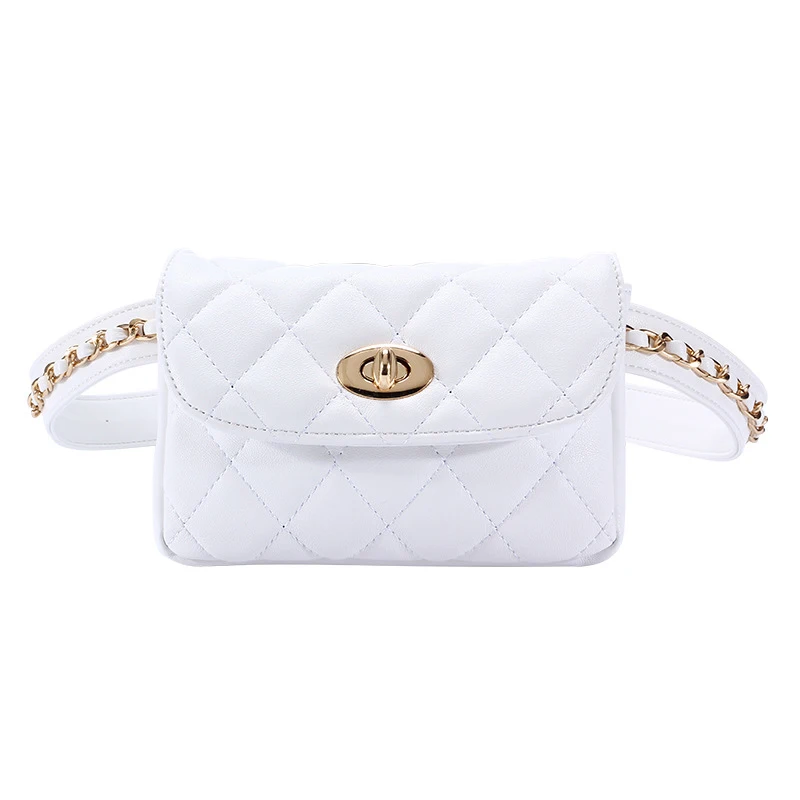 White Waist Bag CCRXRQ, Женские поясные сумки,, модный бренд, кожаная поясная сумка, Женская Удобная поясная сумка, сумка для шоппинга, телефона, поясная сумка, горячая Распродажа, поясная сумка - Цвет: White Waist Bag