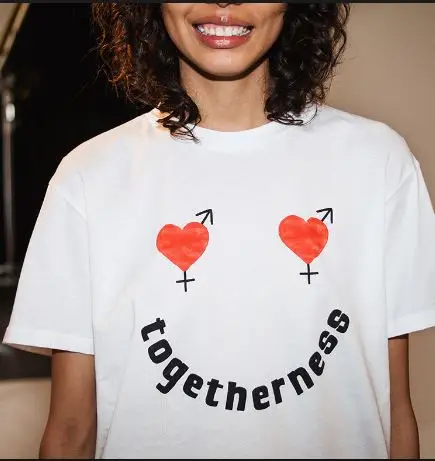 SS18 Ограниченная серия Весна ins Популярные Для женщин близко к сердцу с буквенным
