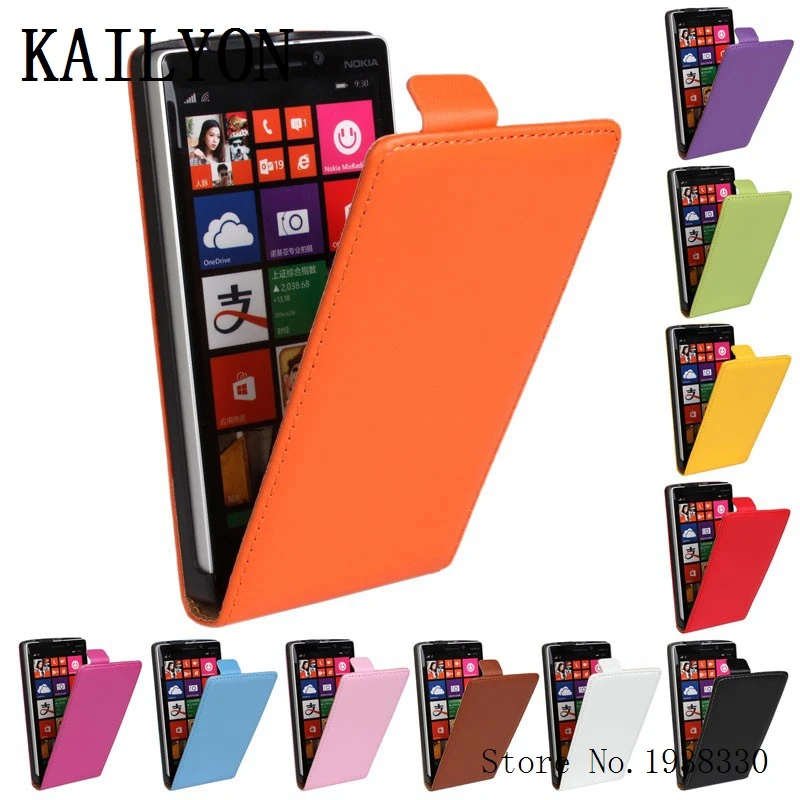 KAILYON чехол для Nokia Lumia 930 Роскошные Флип-чехлы из натуральной кожи lumia N930 открытые