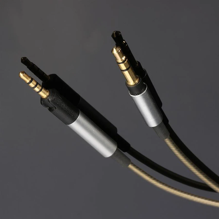 Кабель для наушников Earmax Sennheiser HD598 HD558 HD518 HD595 кабель гарнитуры с серебряным