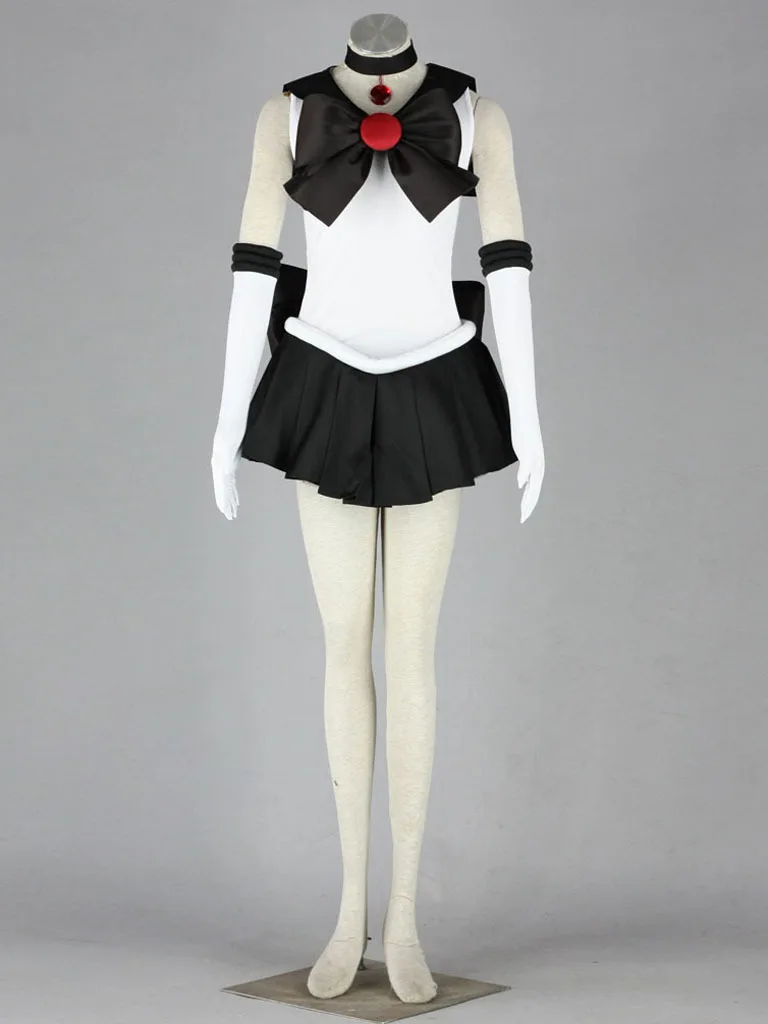 Sailor Moon Аниме Косплей Meiou Setsuna sailor pluto Хэллоуин женские костюмы|costume gun|halloween costumes
