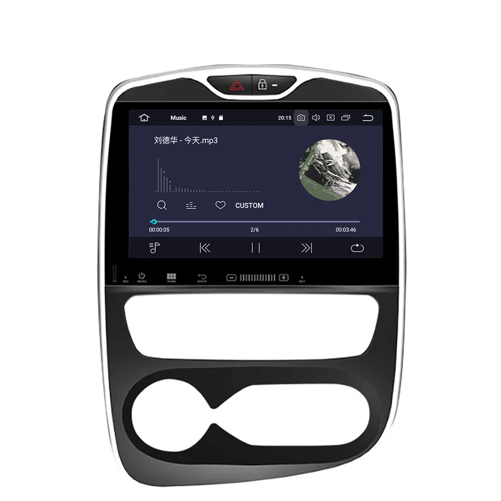 Автомобильный DVD-плеер Aotsr Android 9 0 с GPS-навигацией для Renault Clio 2016-2018 мультимедийный 2