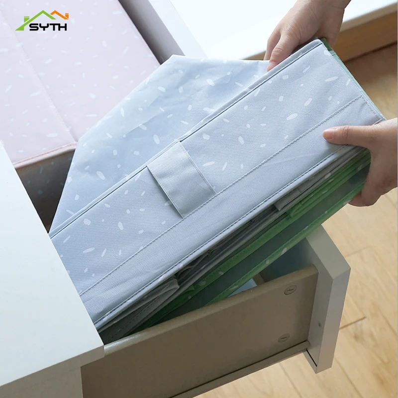 PM Series 16 Grids Storage Box Canvas Folding Case for Bra Sock Under ware and Waterproof Closet Tidy Organizer | Дом и сад