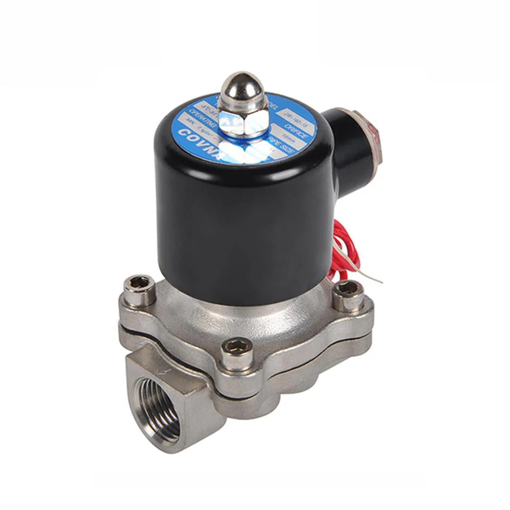 DN20 3/4 &quotНержавеющая сталь PN10 Pull type Diapharagm электромагнитный клапан 2 позиционный