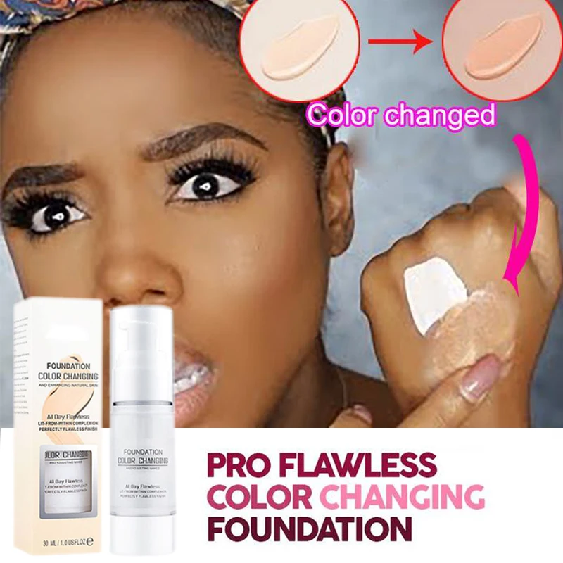 Бренд цвет меняющий тональный крем SPF15 полное покрытие Жидкий консилер база под
