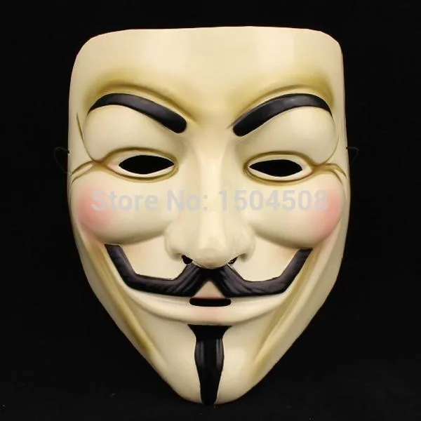 2 шт Горячая вечерние маски V для вендетты маска аноним Guy Fawkes маскарадный аксессуар для костюма для взрослых косплей маски для вечеринки