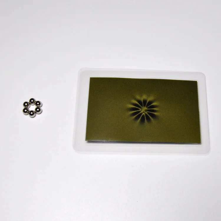 

Magnetic Field Graphics 210mm 400mm Testing Card Magnetism Area Observation Film Magnet Poles Display Viewing Magic Polar Light
