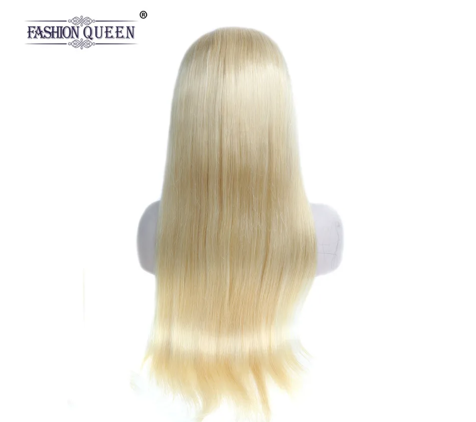 Модные queen hair 613 полная блондинка парики кружева с ребенком волос естественной