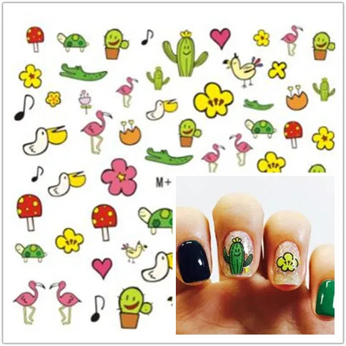 1 Простыни арбуз модель передачи воды ногтей наклейки летняя стильная | Красота и