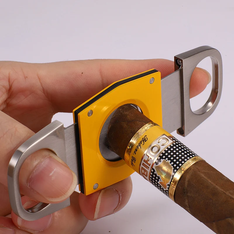COHIBA гаджеты Классическая 3 ветрозащитная Зажигалка Пламя зажигалка с защитой от