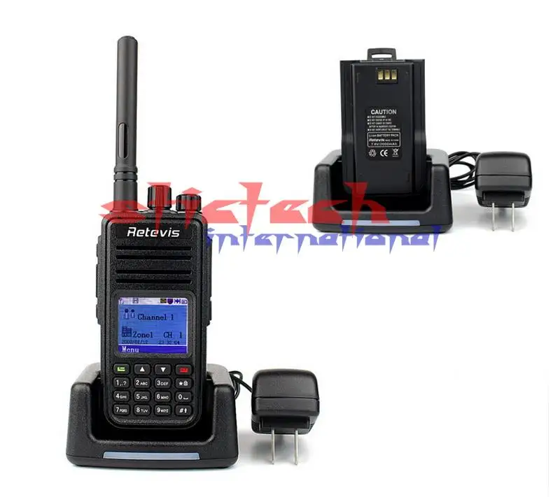 Через dhl/ems, 20 штук DMR радио RT3 цифровая рация UHF 2 Way Любительское радио Hf трансивер 2 антенны A9110A