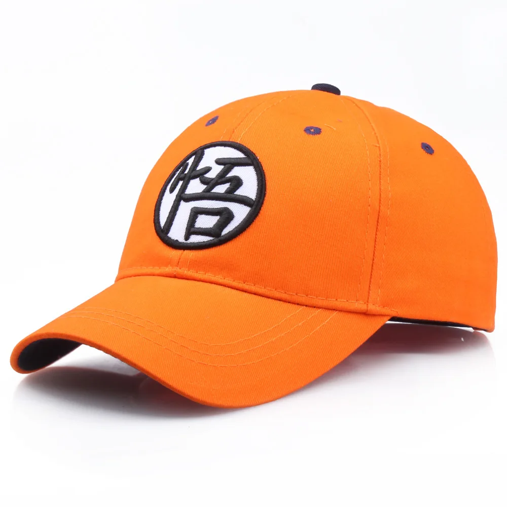 Высокое качество хлопок Dragon Ball Z Goku бейсболки головные уборы для мужчин и женщин