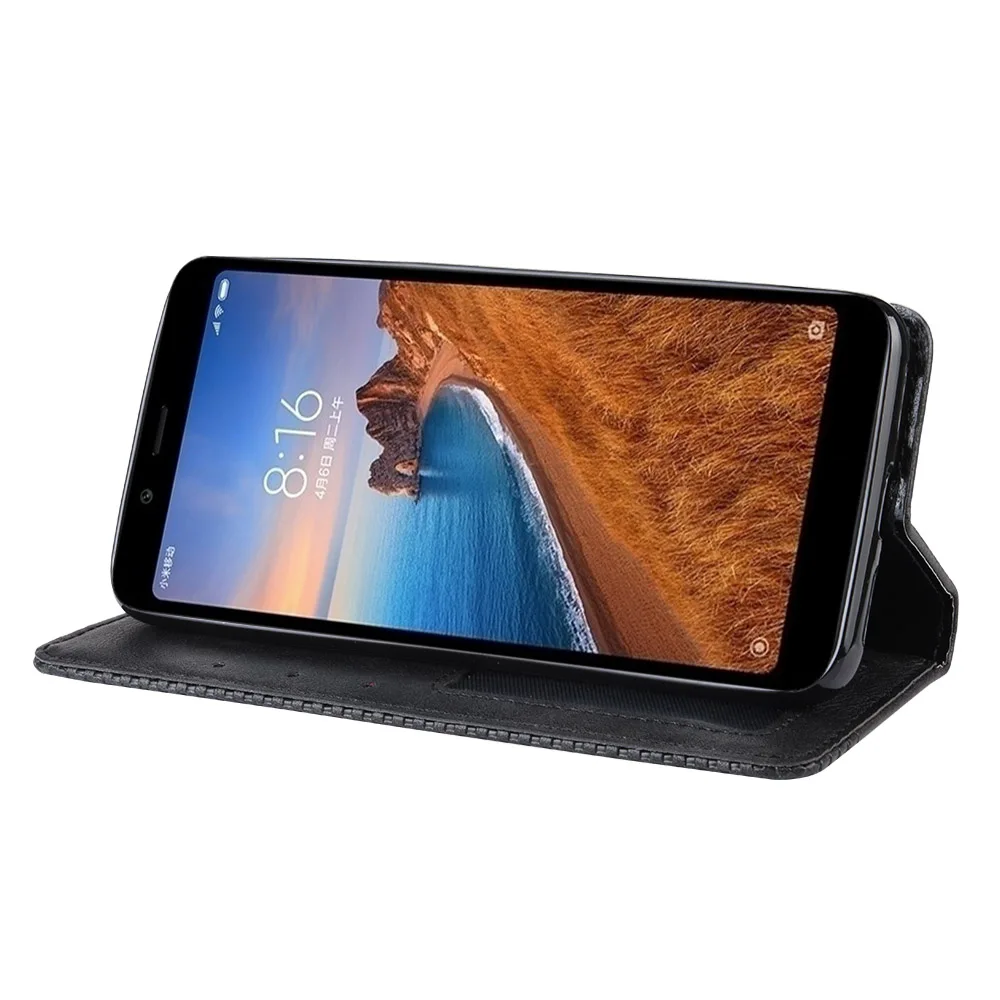 Luxury Leather wallet case with Kickstand &amp Credit Slots For Xiaomi Redmi 7A/K20/K20 PRO/7/Y3/GO/note 7S/note 7 pro/note 6 pro |