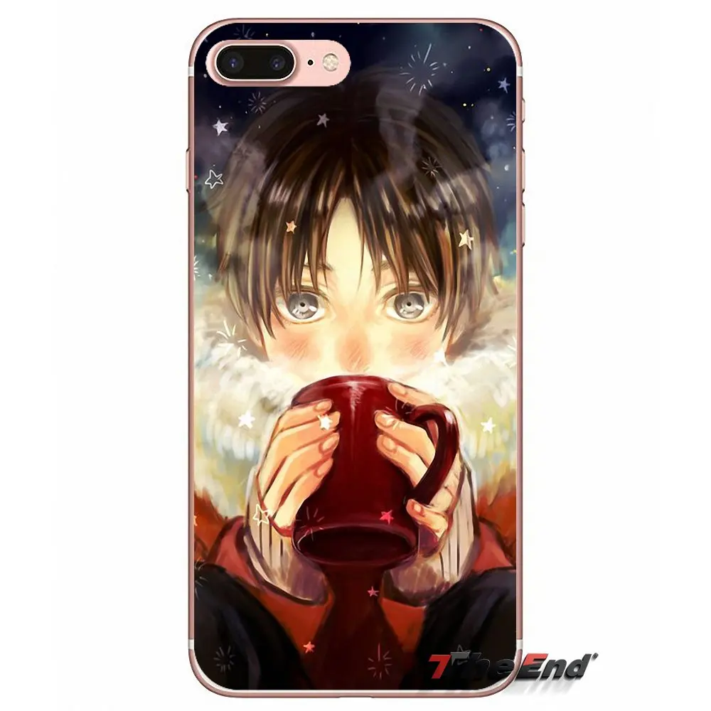 Чехол Attack on Titan Eren Jaeger Shingeki для Huawei G7 G8 Ascend P7 P8 P9 Lite Honor 4C 5X 5C 6X Mate 7 8 9 Y3 Y5 Y6 II Pro|honor 4c|mate