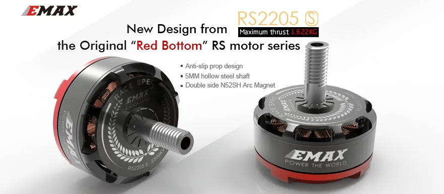 Бесщеточный мотор Emax RS2205 S 2300KV 2600KV подходит для четырехъядерный FPV QAV250 | Игрушки и