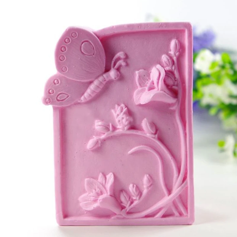 2019 Новое Розовое Силиконовое Мыло Форма в виде животных DIY для украшения тортов