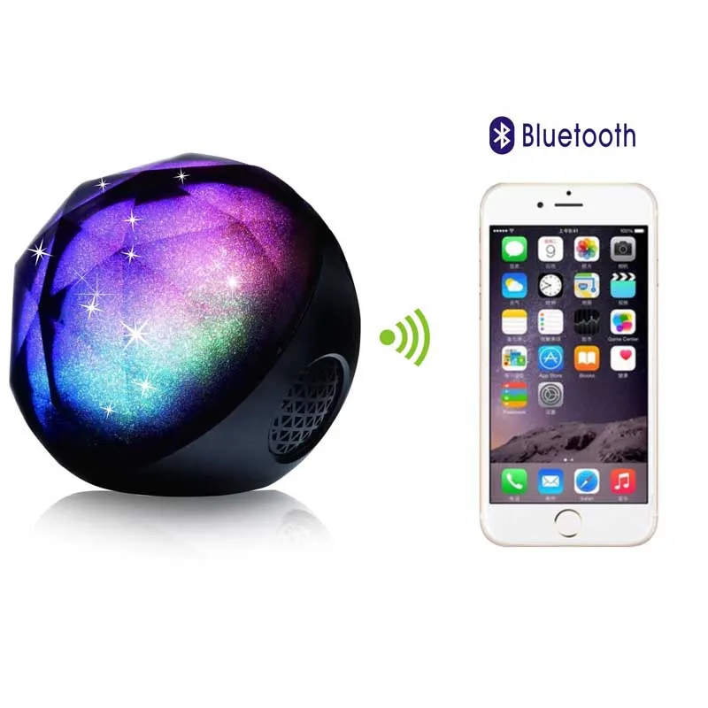 Проектор Светодиодные ночные лампы волшебные огни Bluetooth бас динамик музыкальные