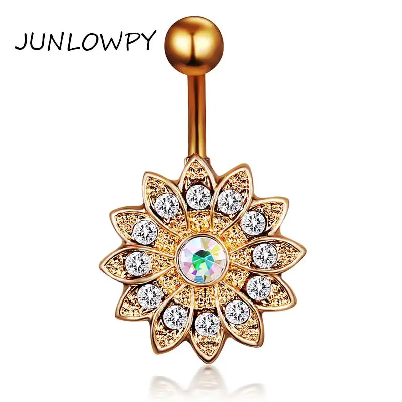 20 шт. подвески для пупка в виде подсолнуха|navel piercing jewelry|piercing jewelrybelly bars |