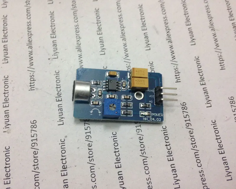 1 шт. звуковой датчик/голосовой переключатель микрофонный сенсорный