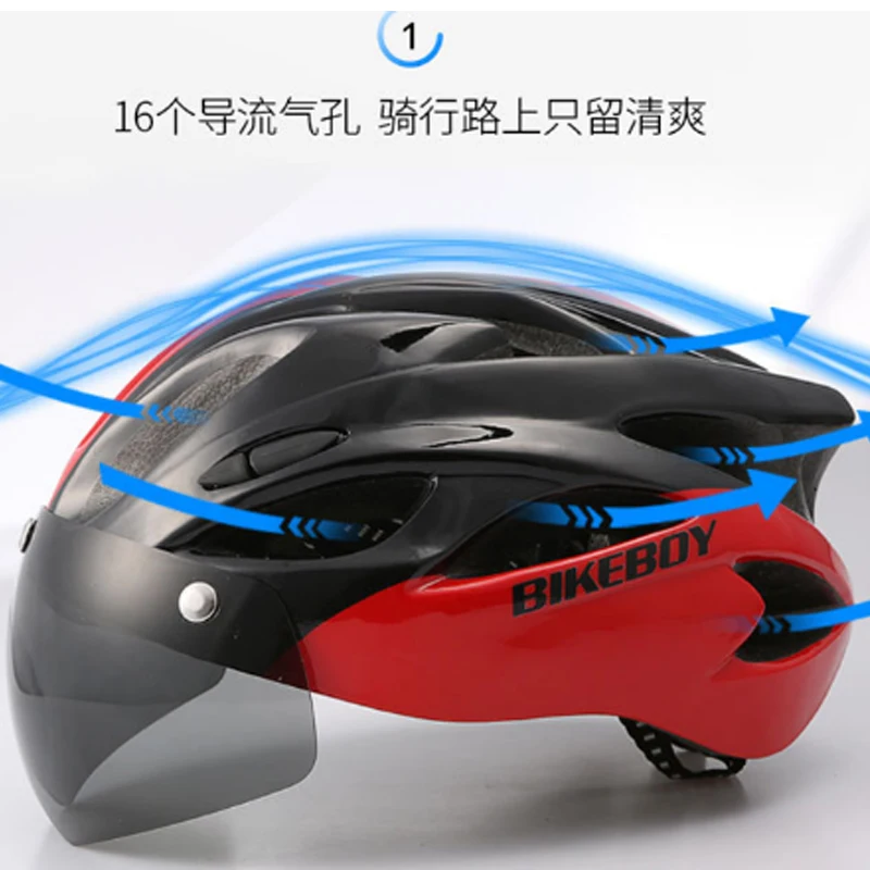 Шлем для велоспорта Сверхлегкий helmetglasses Мужской Горный Дорожный женский горный