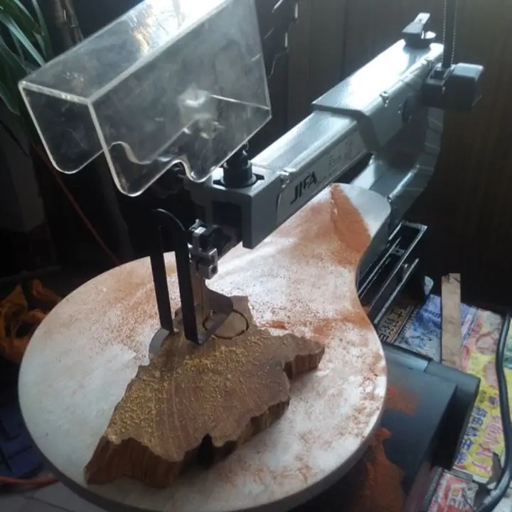 Пила для деревообработки пила прокрутки по дереву 150 Вт макс. ширина резки 406 мм 127