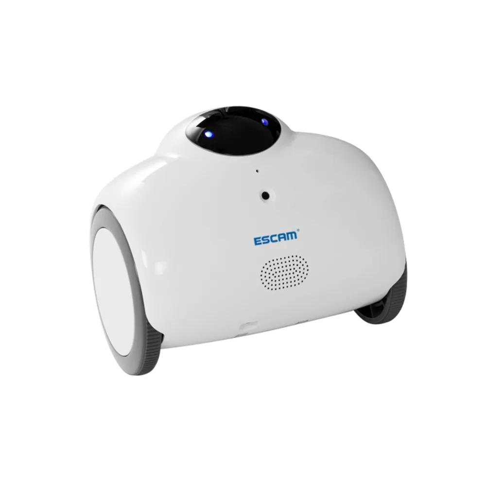 Escam робот QN02 Wi Fi мини Бытовой IP Камера 1.0MP HD 720P P2P Крытый Наблюдения Ночное Видение