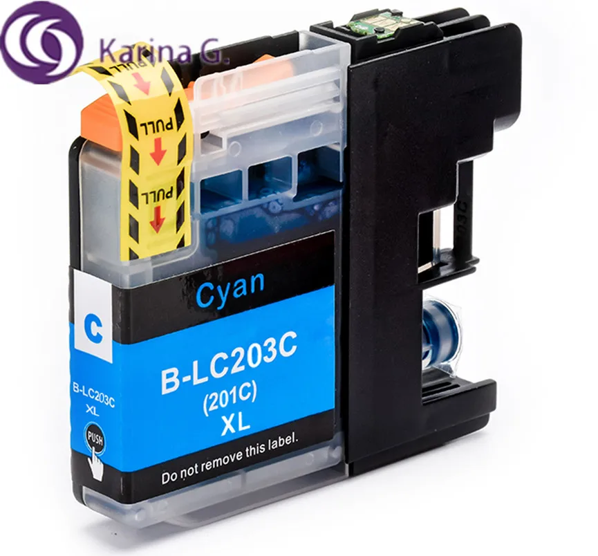 Совместимый для Brother LC203 LC201 чернильные картриджи MFC J460DW J480DW J485DW J680DW J880DW J885DW J5520DW