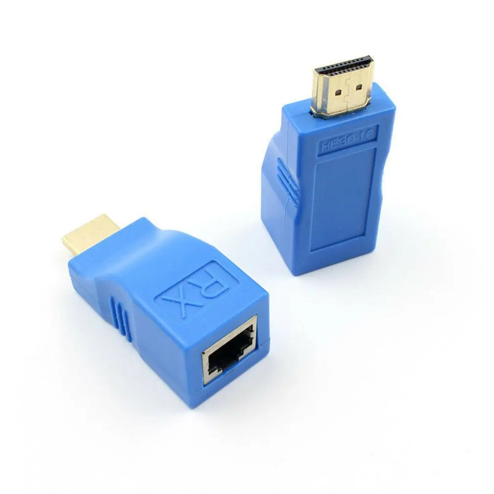1080 P hdmi-удлинитель Протокола по сети Cat 5E/6 к Rj45 Lan Ethernet адаптер Ky Two Hdmi расширители упакованы