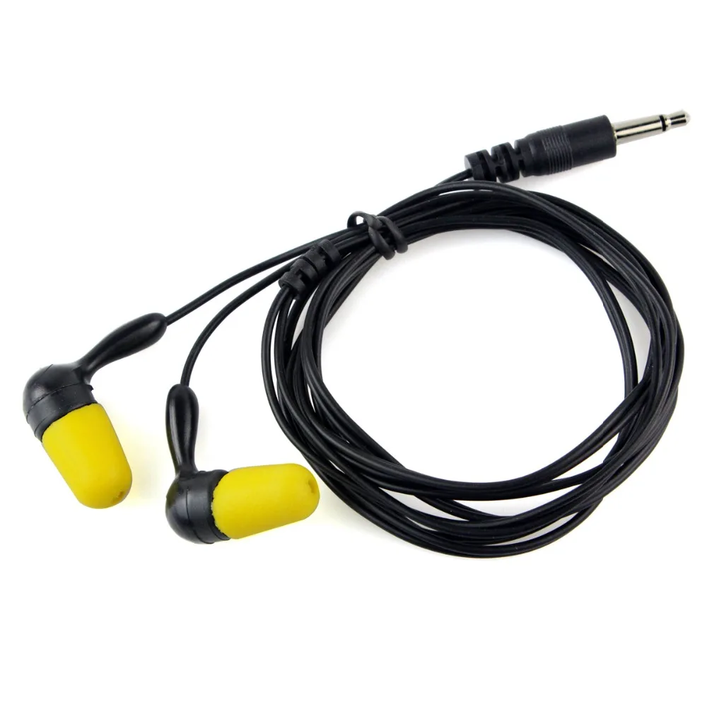 Spring Line Listen Only Receive Earpiece 3.5mm Mono Jack Unilateral Headset HT1000 HT1250 XTS5000 Straight | Спорт и развлечения