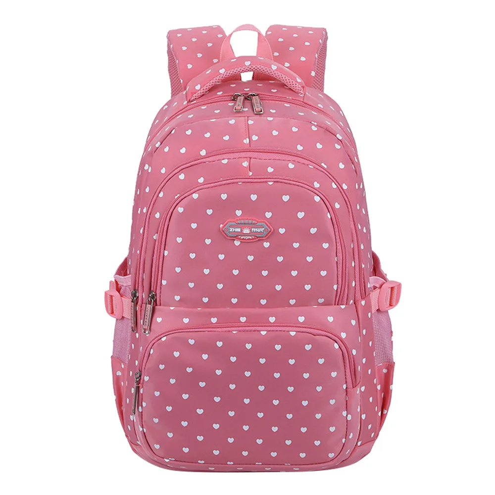 pink Модный школьный рюкзак для девочек-подростков; детские школьные сумки; детские сумки; ортопедический рюкзак для ноутбука; дорожные сумки для подростков - Цвет: pink