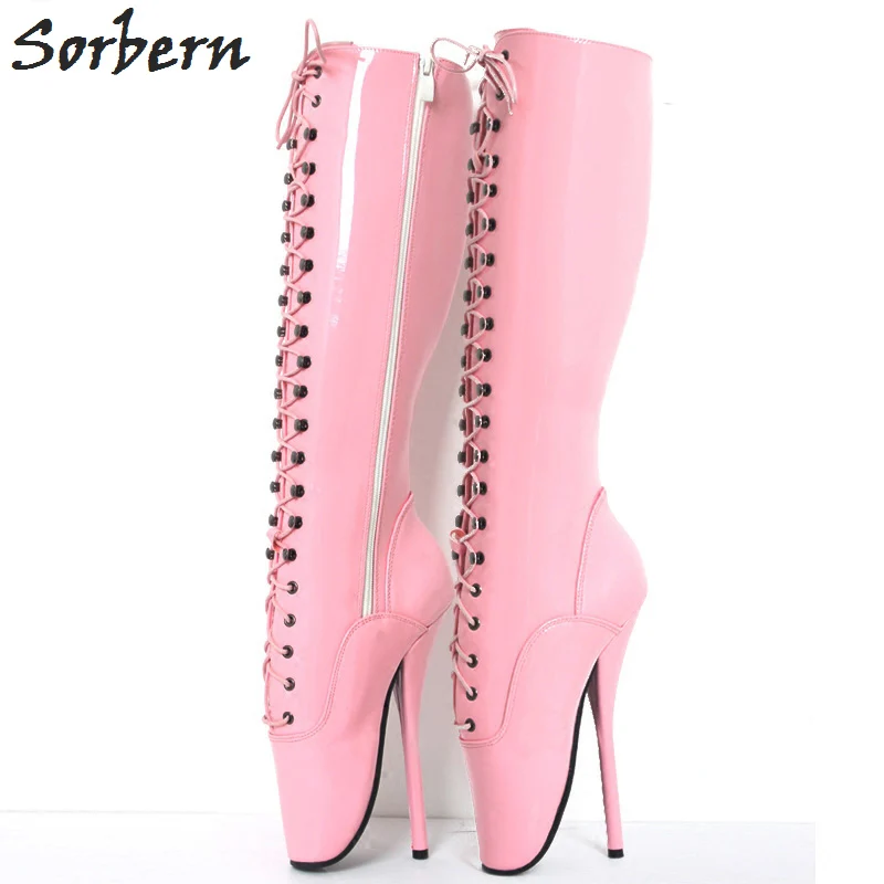 Сапоги женские на высоком каблуке 18 см унисекс большие размеры|thigh high boots|womens thigh