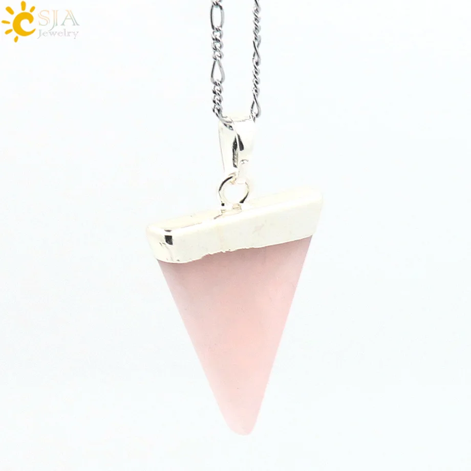 CSJA 2015 Рейки Исцеление натуральный драгоценный камень модные ювелирные изделия