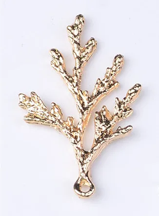KC Gold 50 шт. 27,5*37 мм модный металлический сплав золота и серебра тон подвесной кулон разъемы Шарм для изготовления ювелирных изделий - Цвет: KC Gold