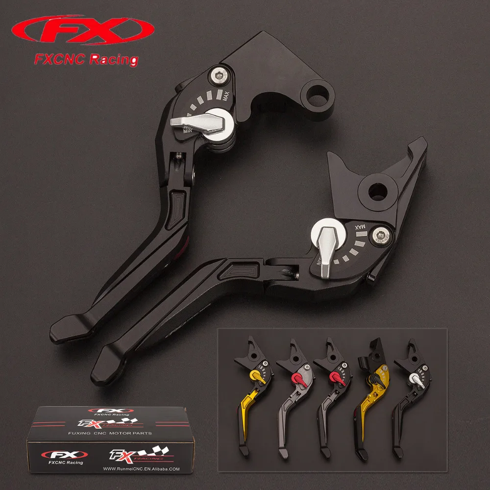 FX CNC Adjustable 3D Rhombus Motorcycle Folding Extendable Brake Clutch Levers For DUCATI SUPERSPORT S 2017 Motorcycles | Автомобили и