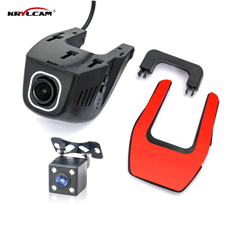 Krylcam Car DVR DVRs Registrator Dash Camera Cam Camcorder 1080P Night Vision 24 Hours Parking Monitor NTK 96658 IMX323 WiFi | Автомобили