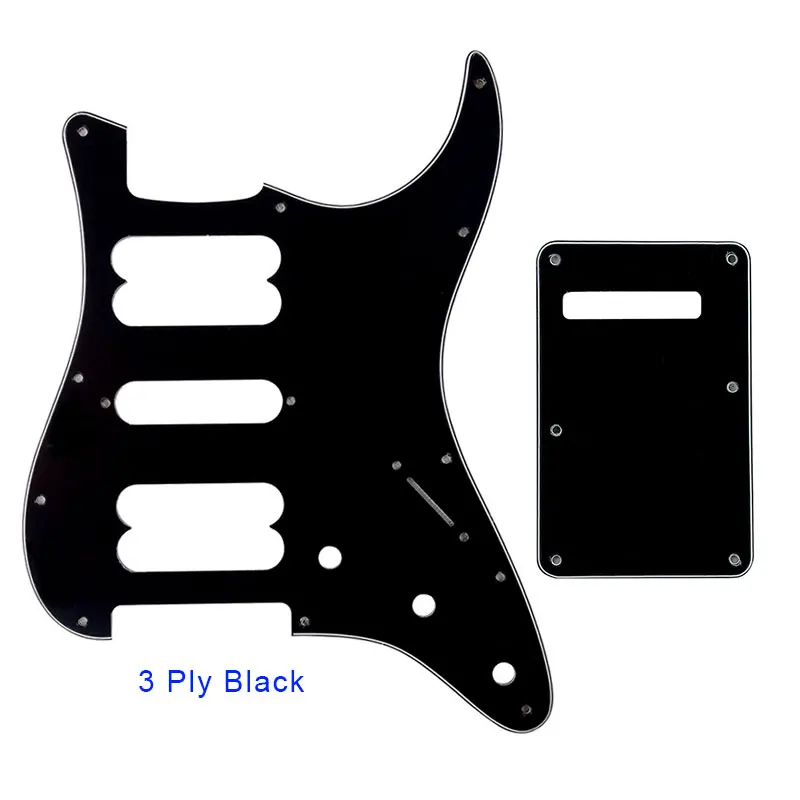 Pleroo гитарные детали St накладки с задней пластиной и 17 винтов для Fender 72