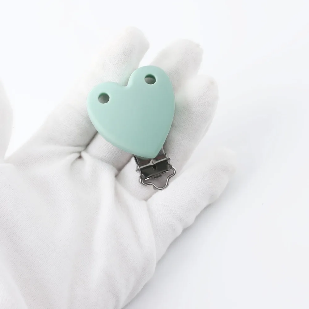 5 шт. Детские Прорезыватель для зубов пластиковый детский успокоитель сердце