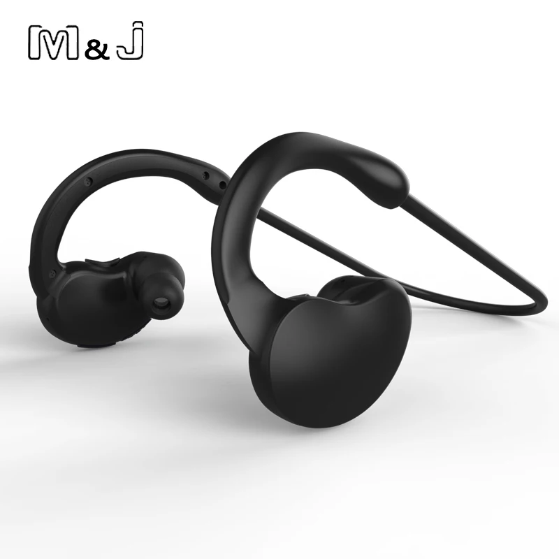 M &amp J IPX7 Водонепроницаемая беспроводная Bluetooth-гарнитура спортивные