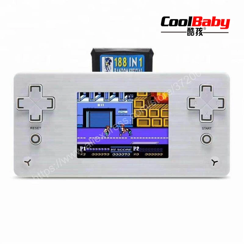 PMP 6000 портативный игровой плеер встроенный 500 игр Портативный видео 2 8