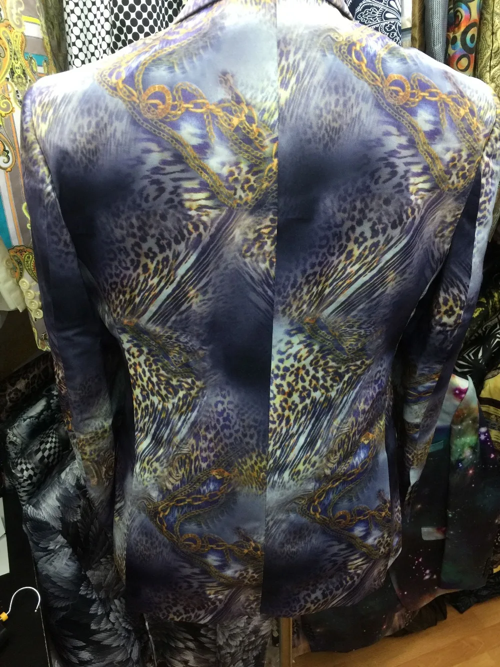 2016 новый дизайн цветок куртка | Мужская одежда