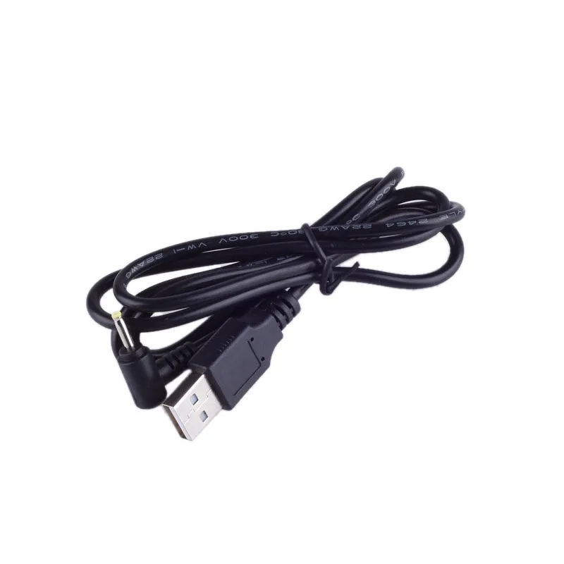 Адаптер питания постоянного тока Переходник USB в 2 5*0 7 мм/постоянный ток 2507 черный