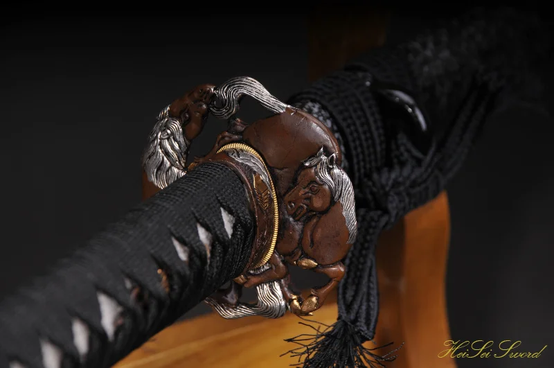 Лидер продаж катана ручной ковки T10 Сталь глины-закаленное меч самурая