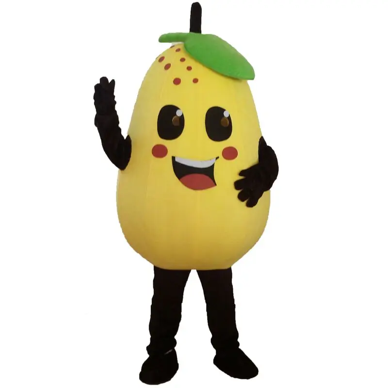 

Fruits and vegetables pears mascot costume role playing cartoon clothing adult size high quality clothing free shipping