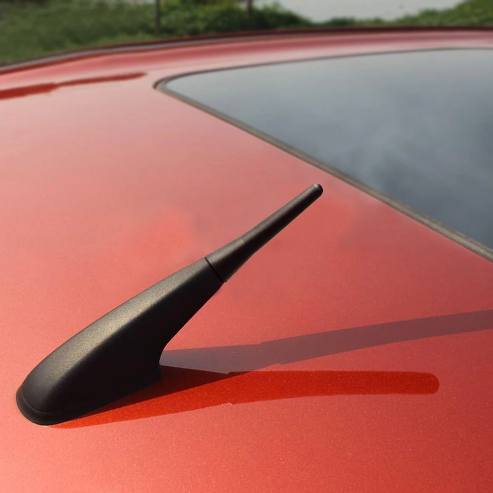 Черный короткий 2 5 дюймовый винт тип новый стиль мини AM/FM антенна мачта антенны