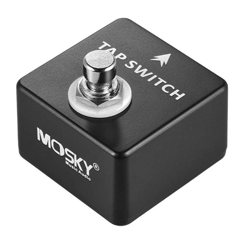 MOSKY TAP переключатель для гитары педаль эффектов Tap Tempo металлический корпус